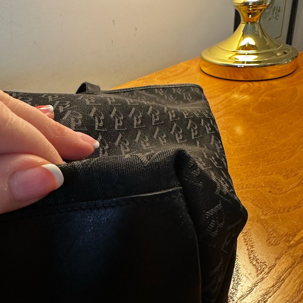 Bottega Veneta Black Nylon Tote - Picture 9 of 12